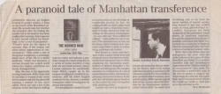 A paranoid tale of Manhattan transference