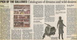 Pick of the Galleries Catalogues of dreams and wild desires