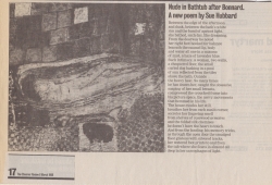 March 1998 Nude in Bathtub after Bonnard Poem