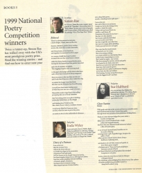 March 2000 1999 National Poetry Competition winners
